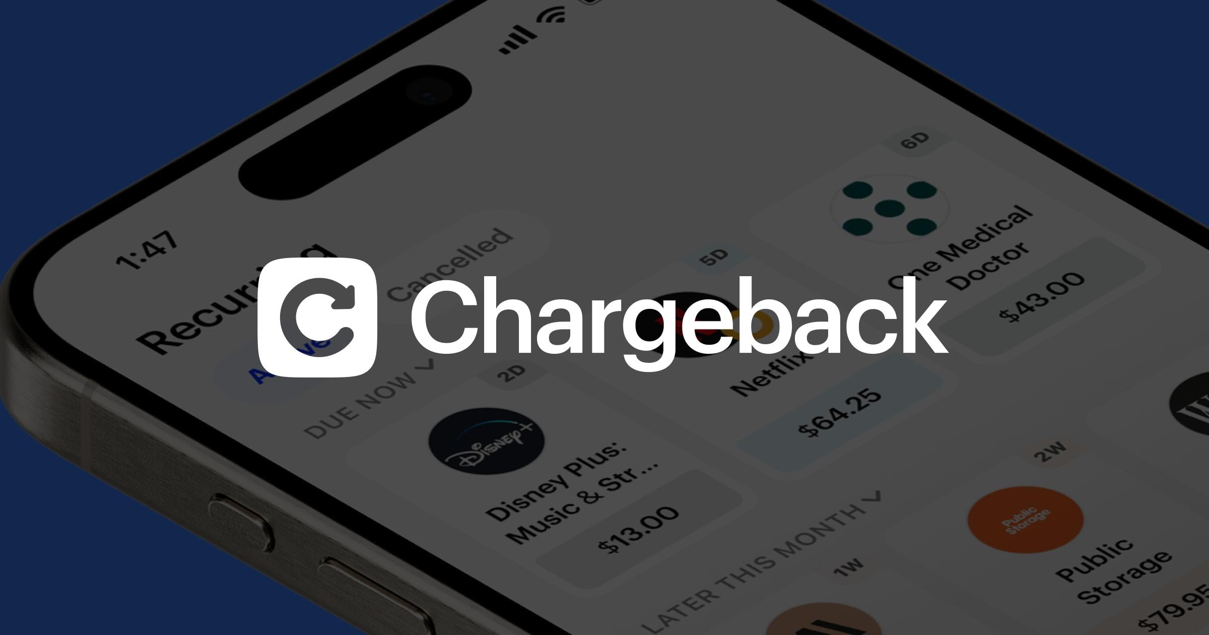 Chargeback preview