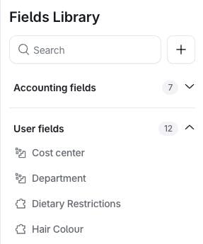 Accounting custom fields - 5
