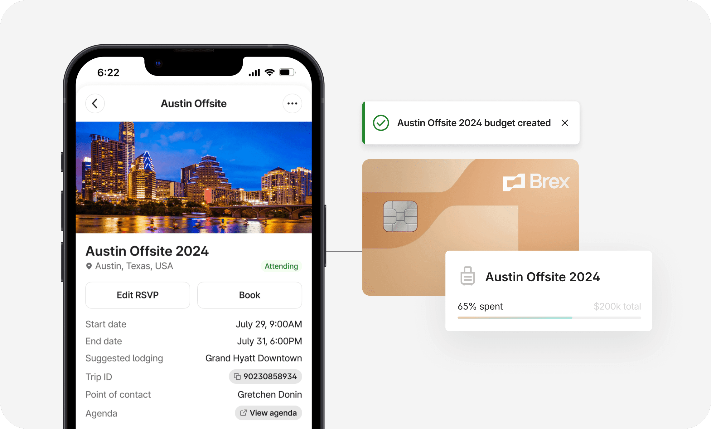 Brex app unified system