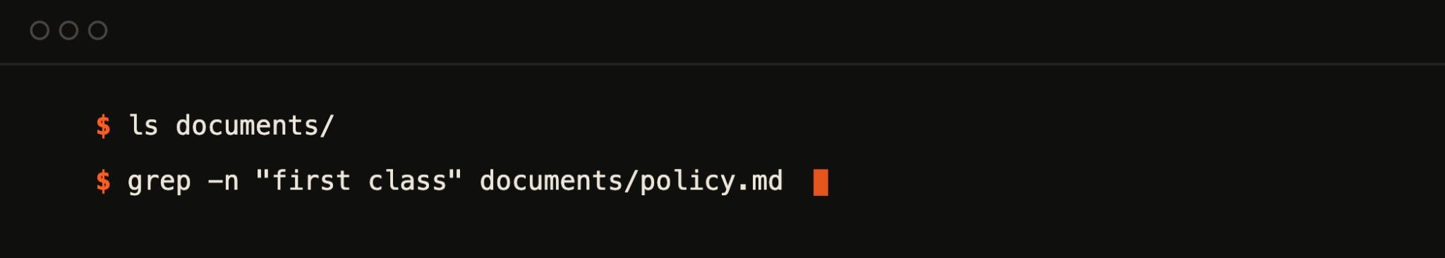 snippet 2 lines