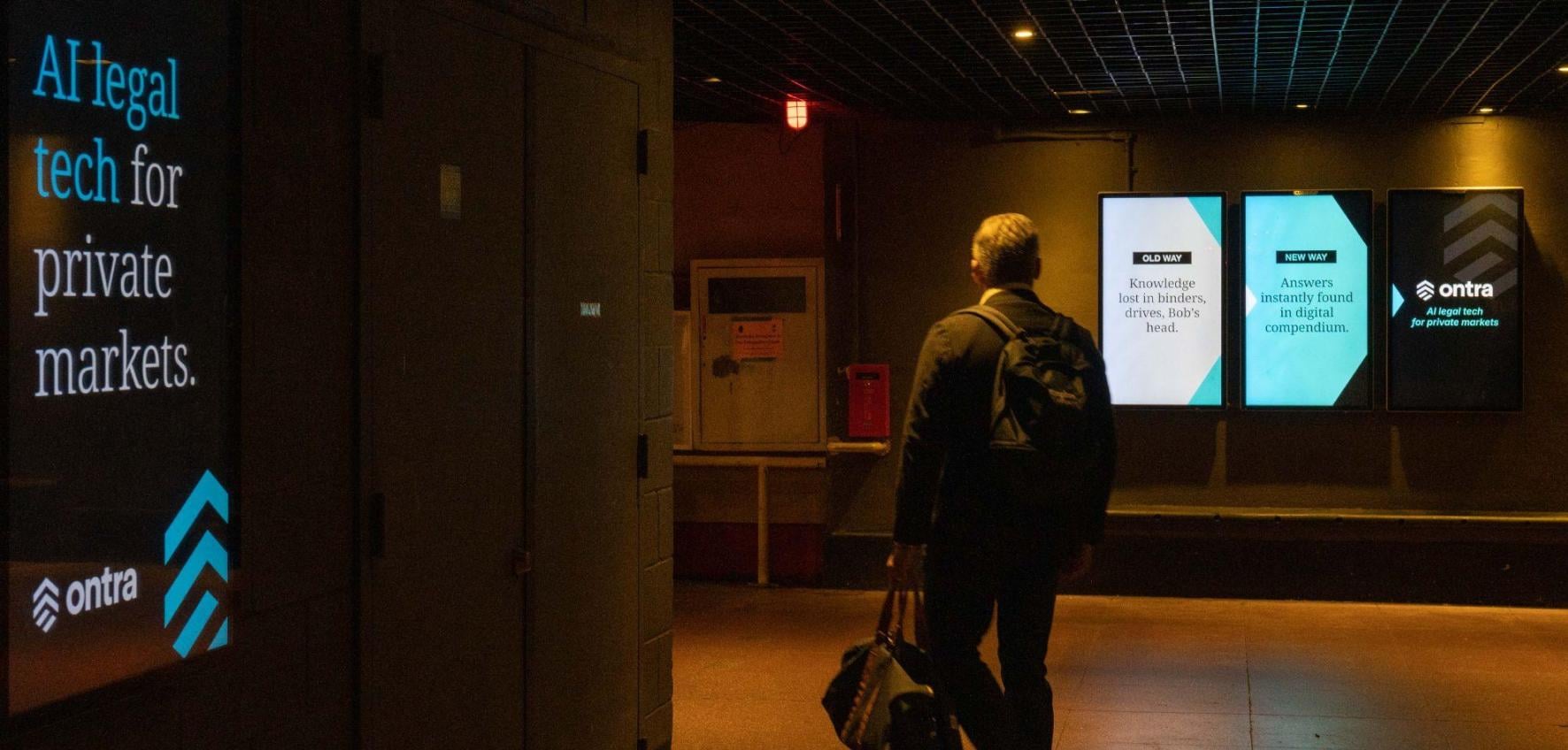 Ontra billboard campaign