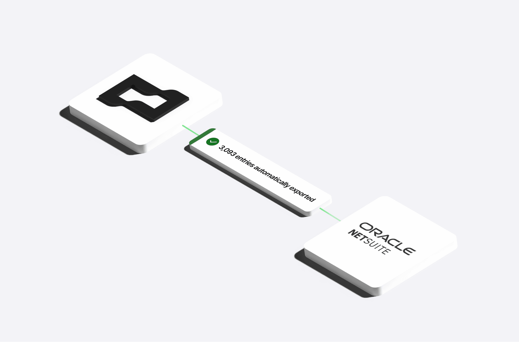 graphic of brex connecting with netsuite