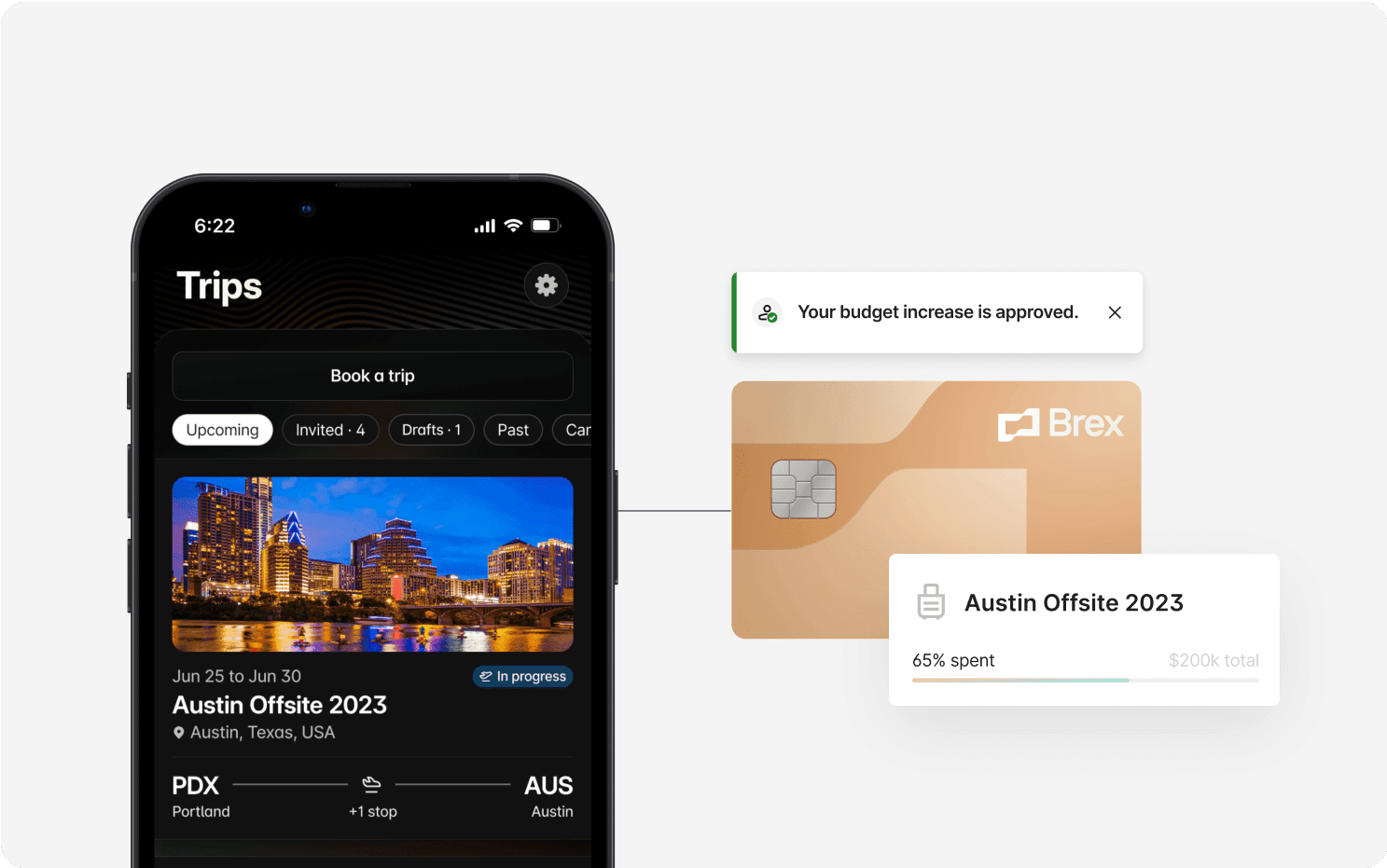 All-in-one expense management and travel