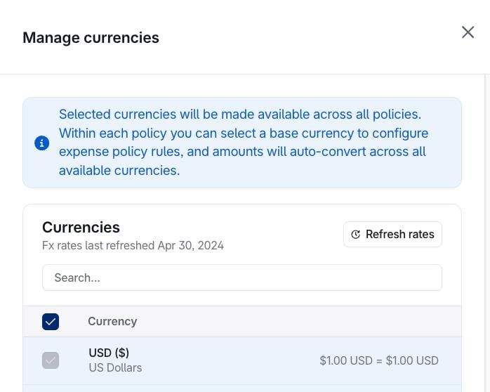 HC - Bill Pay & Expense Policies